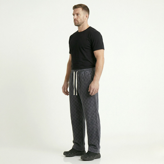 MONO CHECK PANTS -