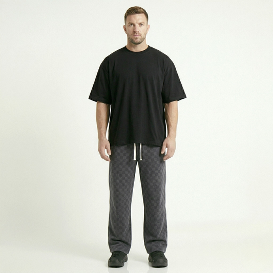 MONO CHECK PANTS -